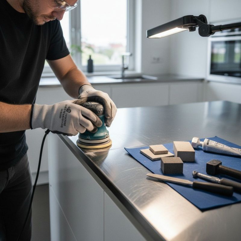 Local Countertop Refinishing pros at work