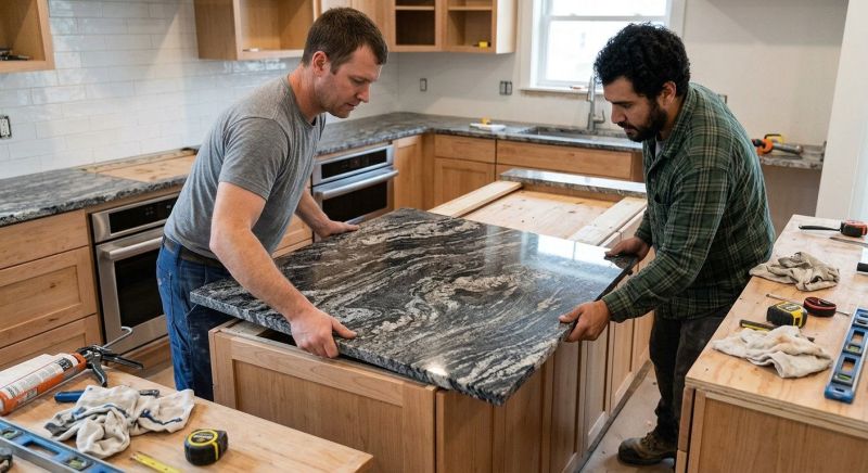 Granite Countertop Installation in Roseville, CA
