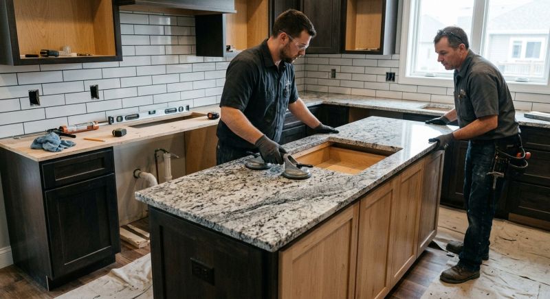 Granite Installation in Santa Rosa, CA