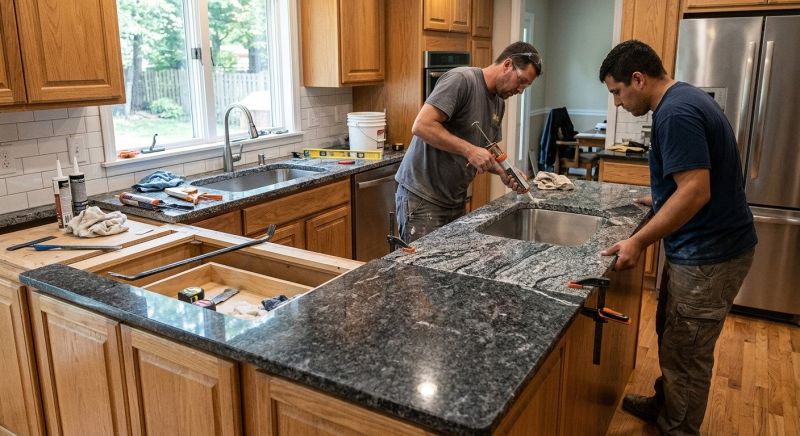 Kitchen Countertop Remodeling in Lake County, IL