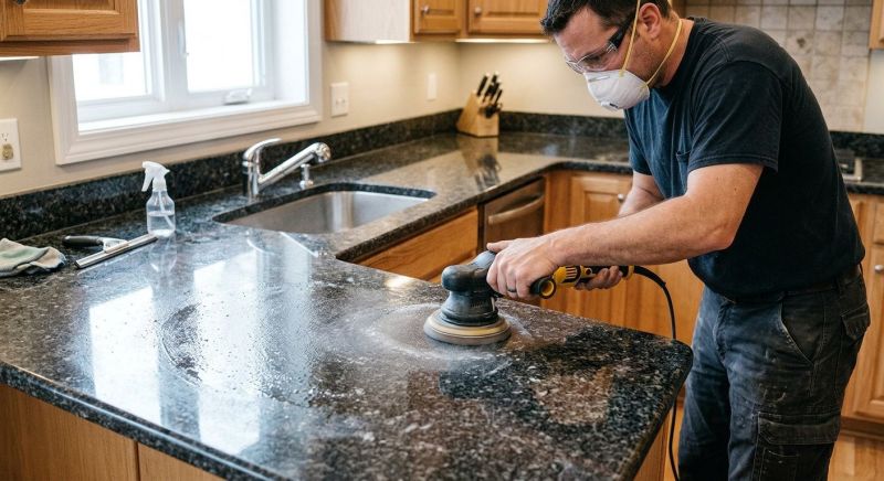 Marble Countertop Polishing in Sacramento, CA